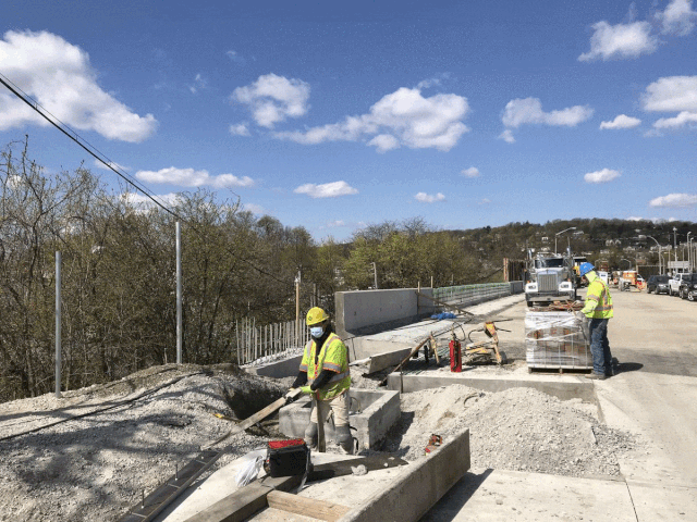 Five bridges of I-278 project in New York under construction