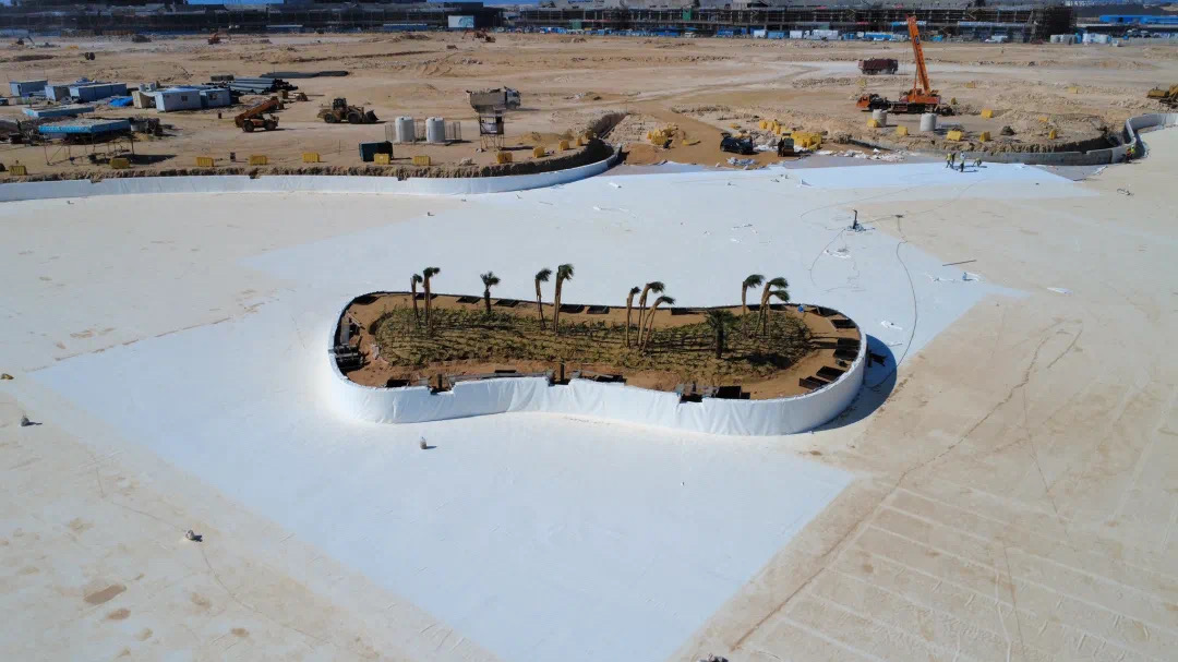 埃及阿拉曼新城湖心岛项目施工进度取得关键性进展3.JPG