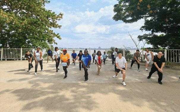 中国建筑全球乐跑活动（中西非站）启动 3.jpg