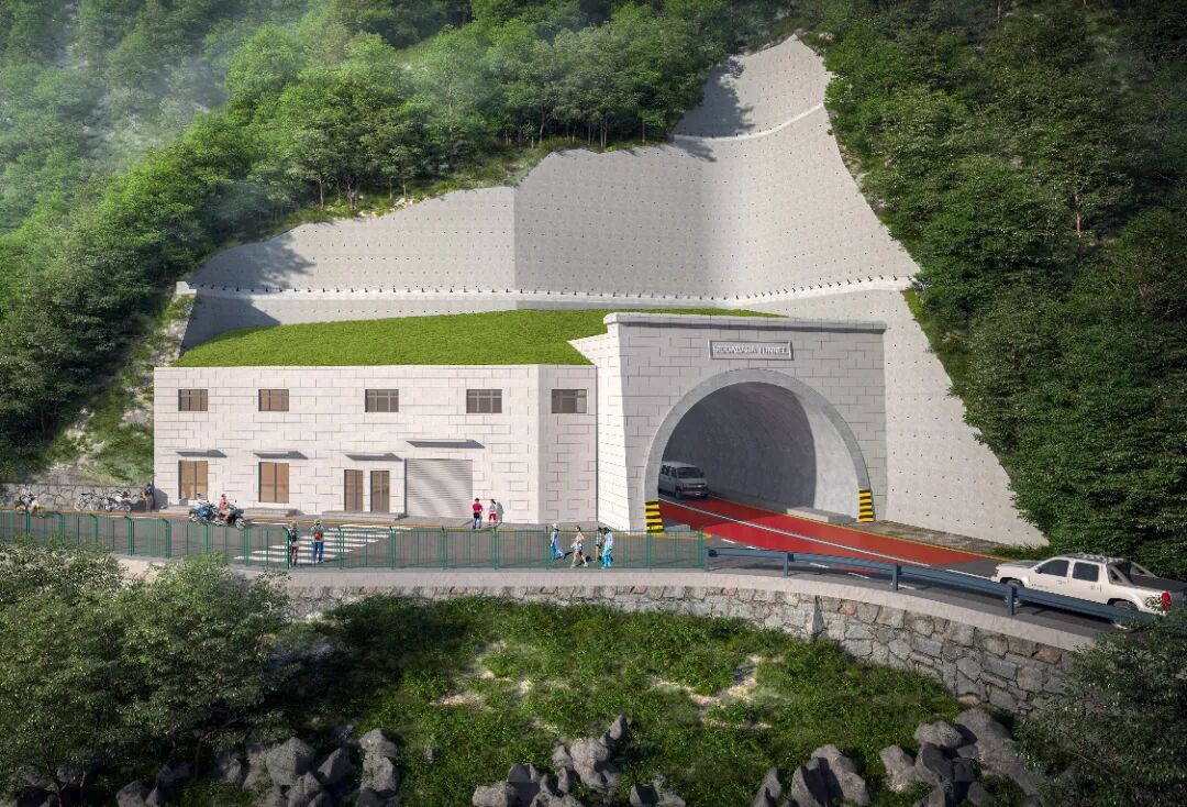 尼泊尔基础设施部长Kulman Ghising视察尼泊尔悉达巴巴隧道项目.jpg 尼泊尔基础设施部长Kulman Ghising视察尼泊尔悉达巴巴隧道项目.jpg