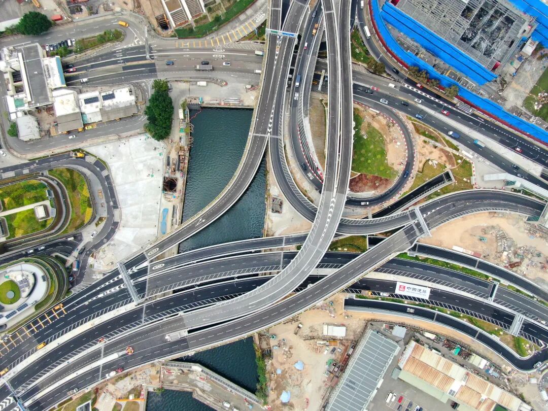 中国建筑参建的香港中九龙绕道(油麻地段)正式通车2.jpg 中国建筑参建的香港中九龙绕道(油麻地段)正式通车2.jpg