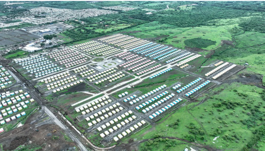 中国建筑承建的援尼加拉瓜保障房一期项目竣工移交1.png